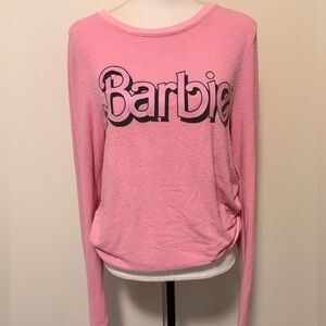 Wildfox Pink Barbie Baggy Beach Jumper Size S
